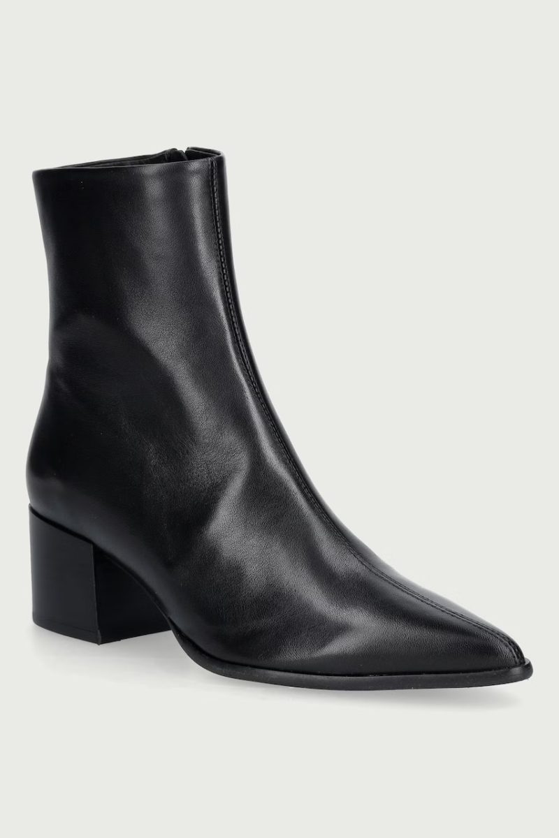 Jonak  botine pentru femei din piele PALE CUIR