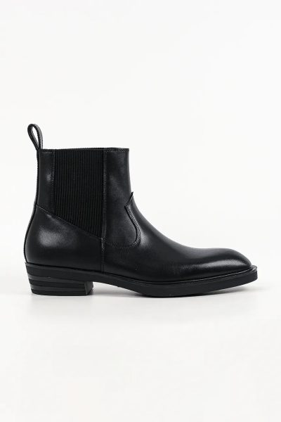 Karl Lagerfeld  ghete scurte pentru bărbați din piele Dallas