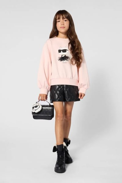 Karl Lagerfeld  hanorac pentru copii cu bumbac