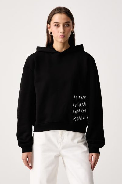 Karl Lagerfeld Jeans  hanorac pentru femei din bumbac x Pietro Terzini