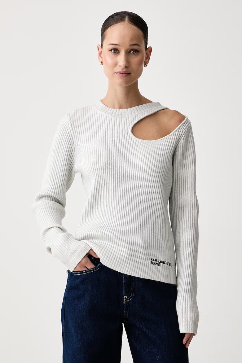 Karl Lagerfeld Jeans  pulover pentru femei cu lână