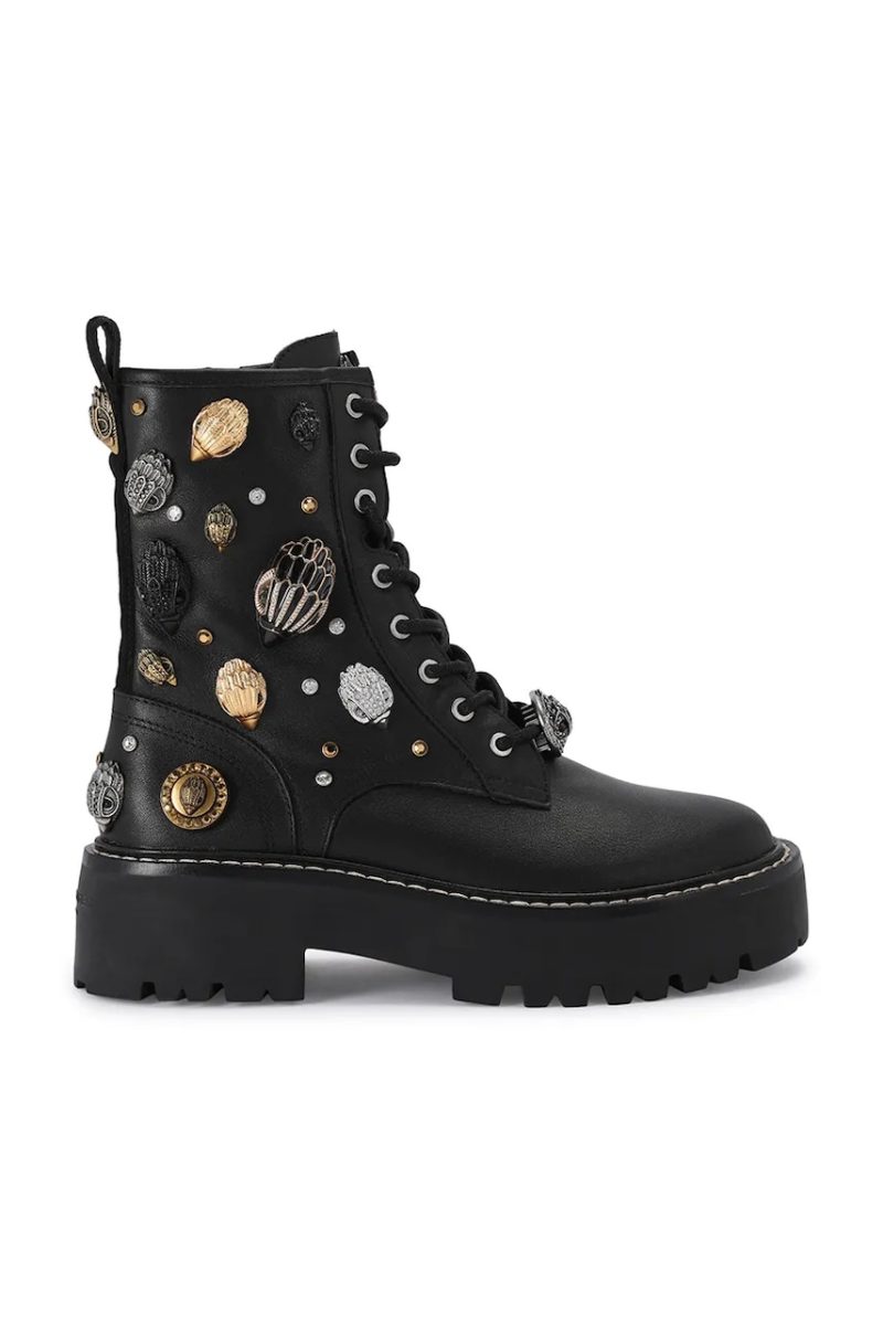 Kurt Geiger London  bocanci pentru femei din piele Woolwich Eagle Boot