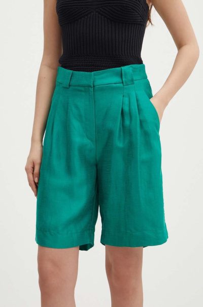 La Petite Française  pantaloni scurți din amestec de in SAVOUREUX
