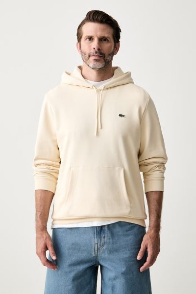 Lacoste  hanorac cu glugă pentru bărbați din bumbac