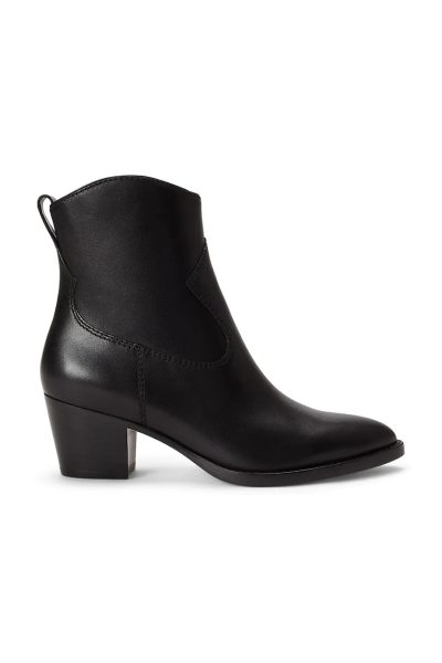 Lauren Ralph Lauren  botine cu toc pentru femei din piele Harpher