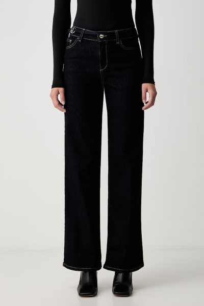 Liu Jo  blugi wide leg pentru femei