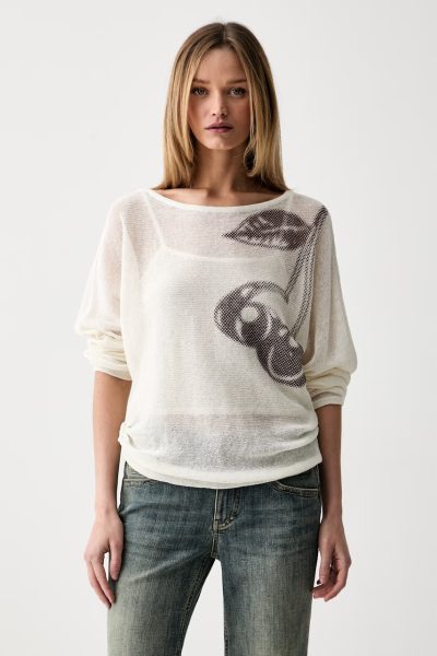 Miss Sixty  pulover pentru femei cu in