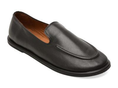 Mocasini EPICA negri, 5002689, din piele naturala