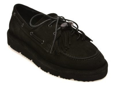Mocasini GRYXX negri, 3642615, din piele intoarsa