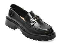 Mocasini GRYXX negri, 6310, din piele naturala lacuita