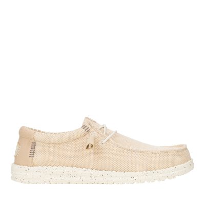 Mocasini ușori bărbați HeyDude Wally Stetch Sox bej 3091BM41898BE