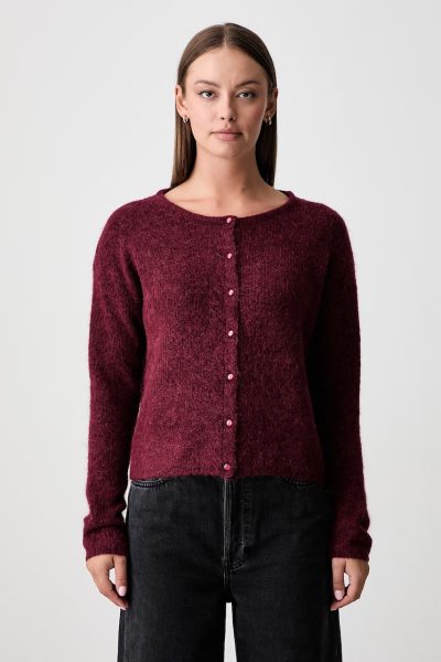 Mos Mosh  cardigan pentru femei cu lână Almine