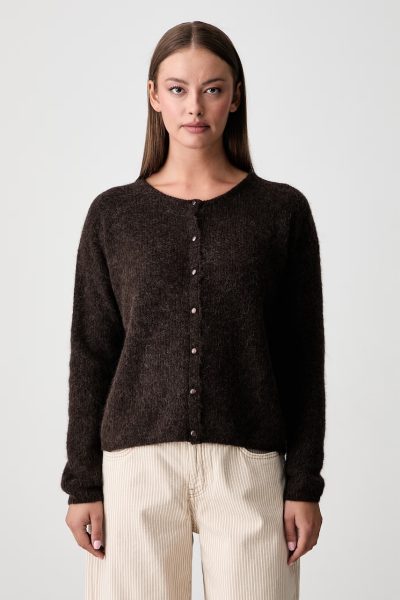 Mos Mosh  cardigan pentru femei cu lână Almine