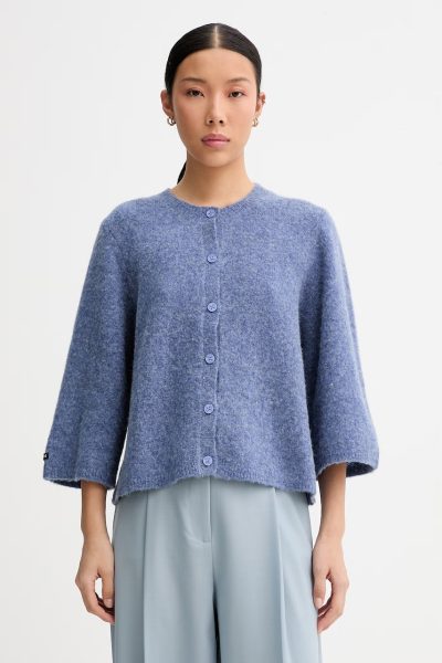 MUNTHE  cardigan pentru femei, cu amestec de lână NABILLA