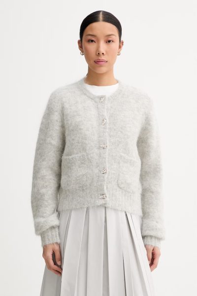 MUNTHE  cardigan pentru femei, cu lână NOLOCCA