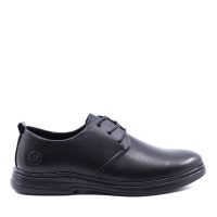 Pantofi bărbați Benvenuti negri din piele cu talpă flexibilă 3851BP795N
