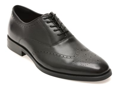 Pantofi elegani ALDO negri, DONALD 001, din piele naturala