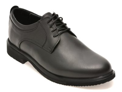 Pantofi eleganti BITE THE BULLET negri, RZ004, din piele naturala