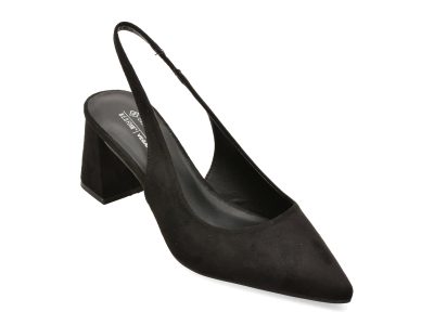 Pantofi eleganti CALL IT SPRING negri, EVELYYNN 001, din material textil