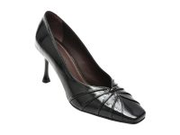 Pantofi eleganti EPICA negri, 1024149, din piele naturala lacuita