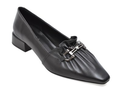 Pantofi eleganti EPICA negri, 354021, din piele naturala