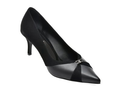 Pantofi eleganti EPICA negri, 3691186, din piele naturala