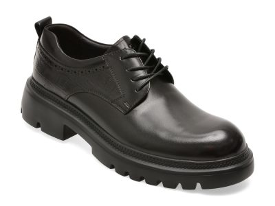Pantofi eleganti EPICA negri, 51570, din piele naturala