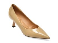 Pantofi eleganti EPICA bej, 5558, din piele naturala lacuita