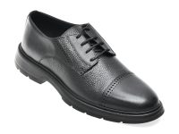Pantofi eleganti OTTER negri, RG02, din piele naturala