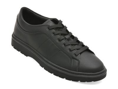 Pantofi sport ALDO negri, CITYSNEAKER 001, din piele ecologica
