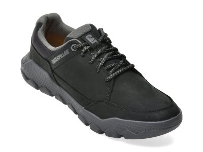 Pantofi sport CATERPILLAR negri, HEX LITE CRUISE, din piele naturala