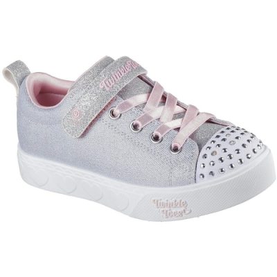 Pantofi sport copii Skechers Heart Steps - Shimmer Sweetie 314620L-GYPK