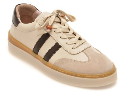 Pantofi sport FLAVIA PASSINI bej, BUL1454, din piele naturala
