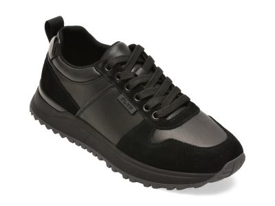 Pantofi sport FLAVIA PASSINI negri, 18362, din piele naturala