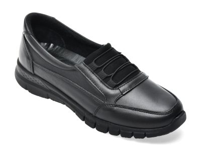 Pantofi sport FLAVIA PASSINI negri, SGP503, din piele naturala