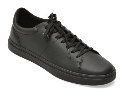 Pantofi sport GEOX negri, U65LDD, din piele naturala