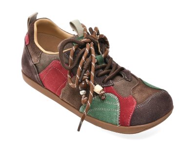 Pantofi sport GRYXX maro, 39968, din piele intoarsa
