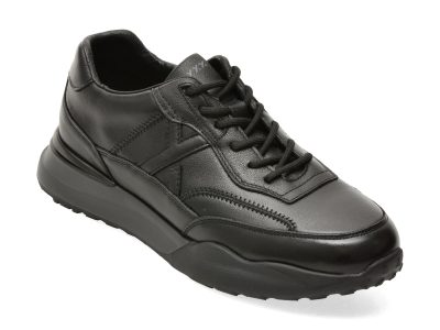 Pantofi sport GRYXX negri, 1331, din piele naturala