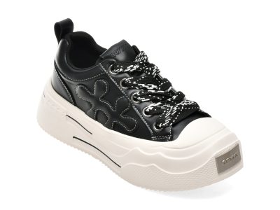 Pantofi sport GRYXX negri, 5181, din piele ecologica