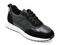 Pantofi sport GRYXX negri, BF579, din piele naturala