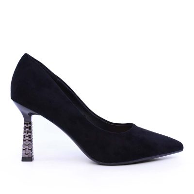 Pantofi stiletto femei Solo Donna negri 1162DP2561VN