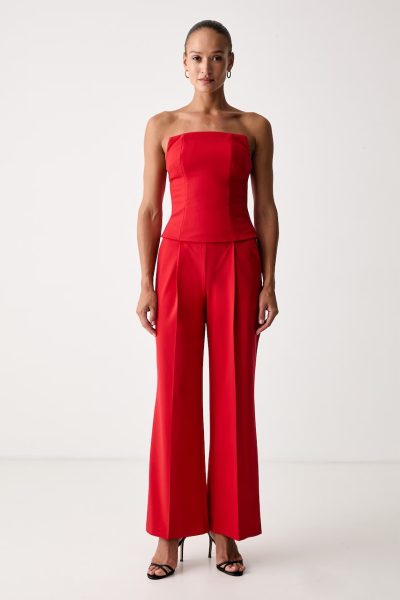 Pinko  salopetă fără bretele pentru femei cu vâscoză