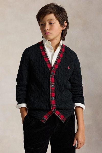 Polo Ralph Lauren  cardigan pentru copii din bumbac
