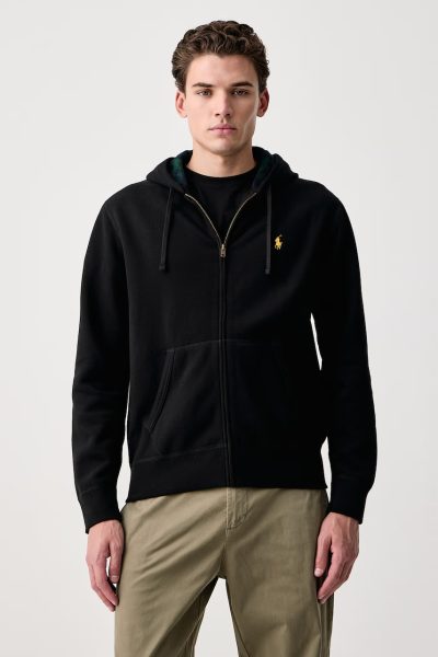 Polo Ralph Lauren  hanorac cu fermoar și glugă pentru bărbați cu bumbac