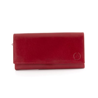 Portmoneu femei Benvenuti rosu din piele 263dpu1397r