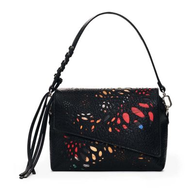 Poșetă crossbody femei DESIGUAL neagră 2182POSSSAXP94N