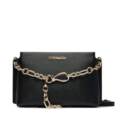 Poșetă crossbody femei Steve Madden Ross neagră 1662POSSBrossN