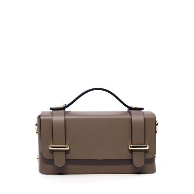 Poșetă mini crossbody femei Luca di Gioia maro din piele 144POSP3578M