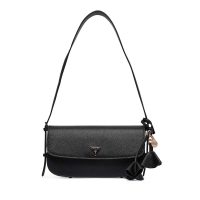 Poșetă satchel femei Guess Danielle neagră cu logo 912POSSHWZG2227190N
