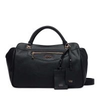 Poșetă tote femei Guess Antonia neagră cu logo 912POSSHWBG2183060N